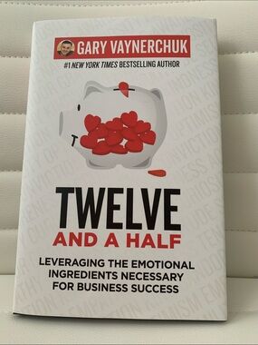 NEW! Gary Vaynerchuk "Twelve and a Half" Hardcover - never used